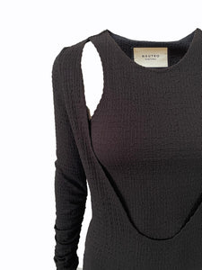 Vestido Angra negro.