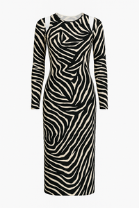 Vestido Angra cebra.