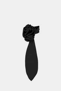 Corbata Flor negro. ( Pre order )